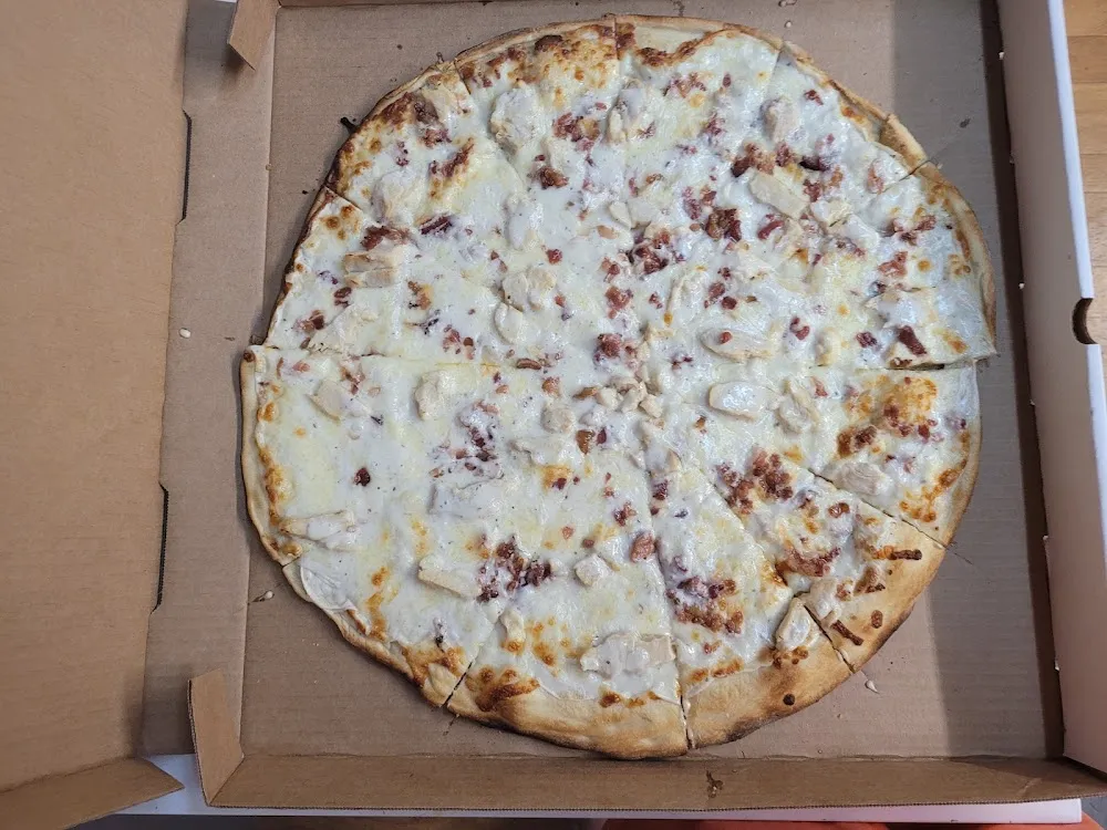Chicken Bacon Ranch Pizza