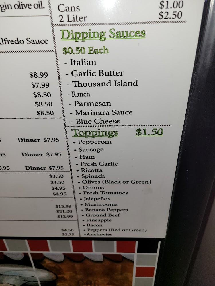 Papa Luigi's Menu image 3